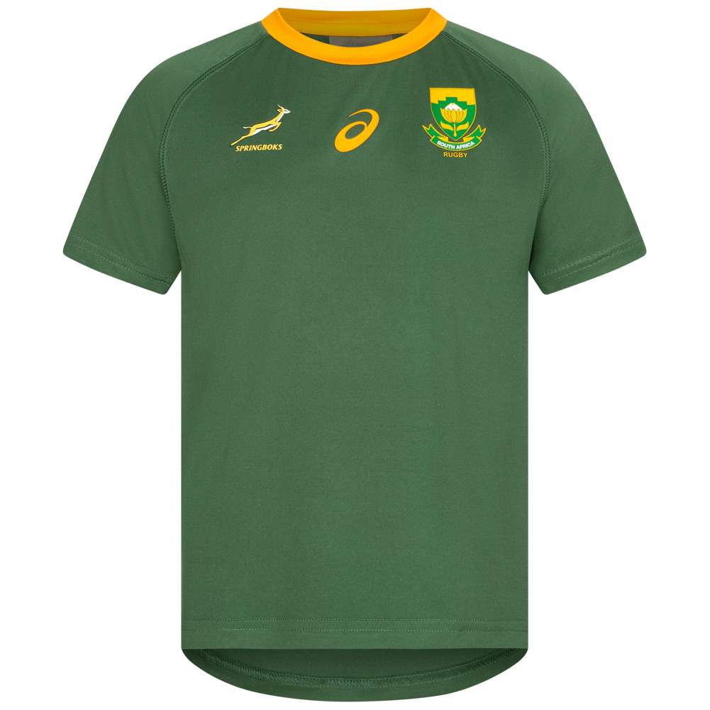 Südafrika Springboks ASICS Rugby Kinder Trikot 2114A098-300