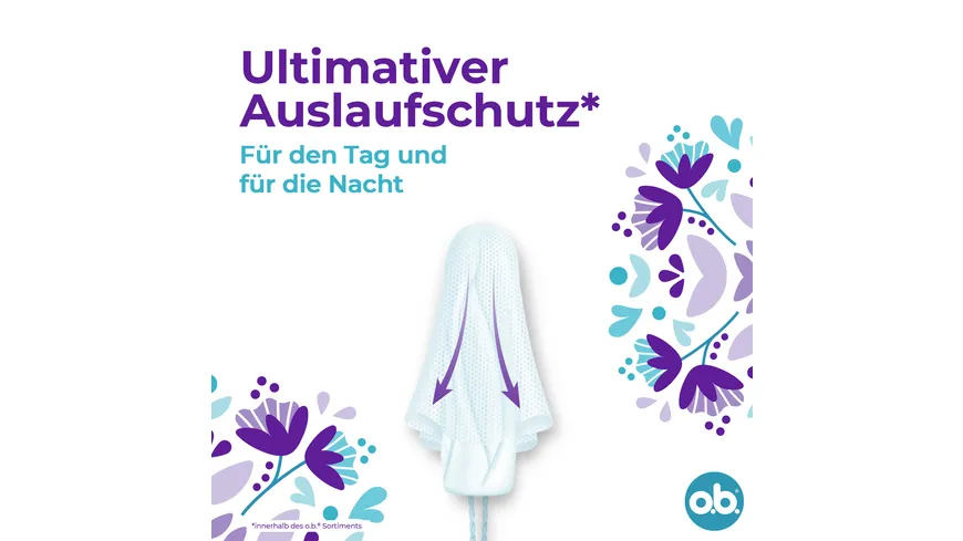 O.B. Tampons Extraprotect Super+ Comfort 36er