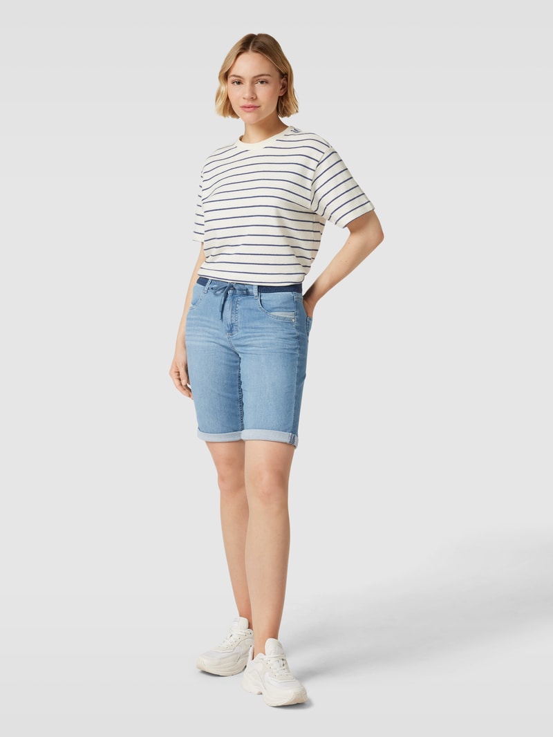 Bermudas in Denim-Optik in blau