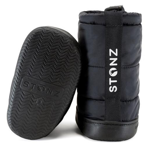 Stonz ~ Toddler Puffer Booties ~ Black