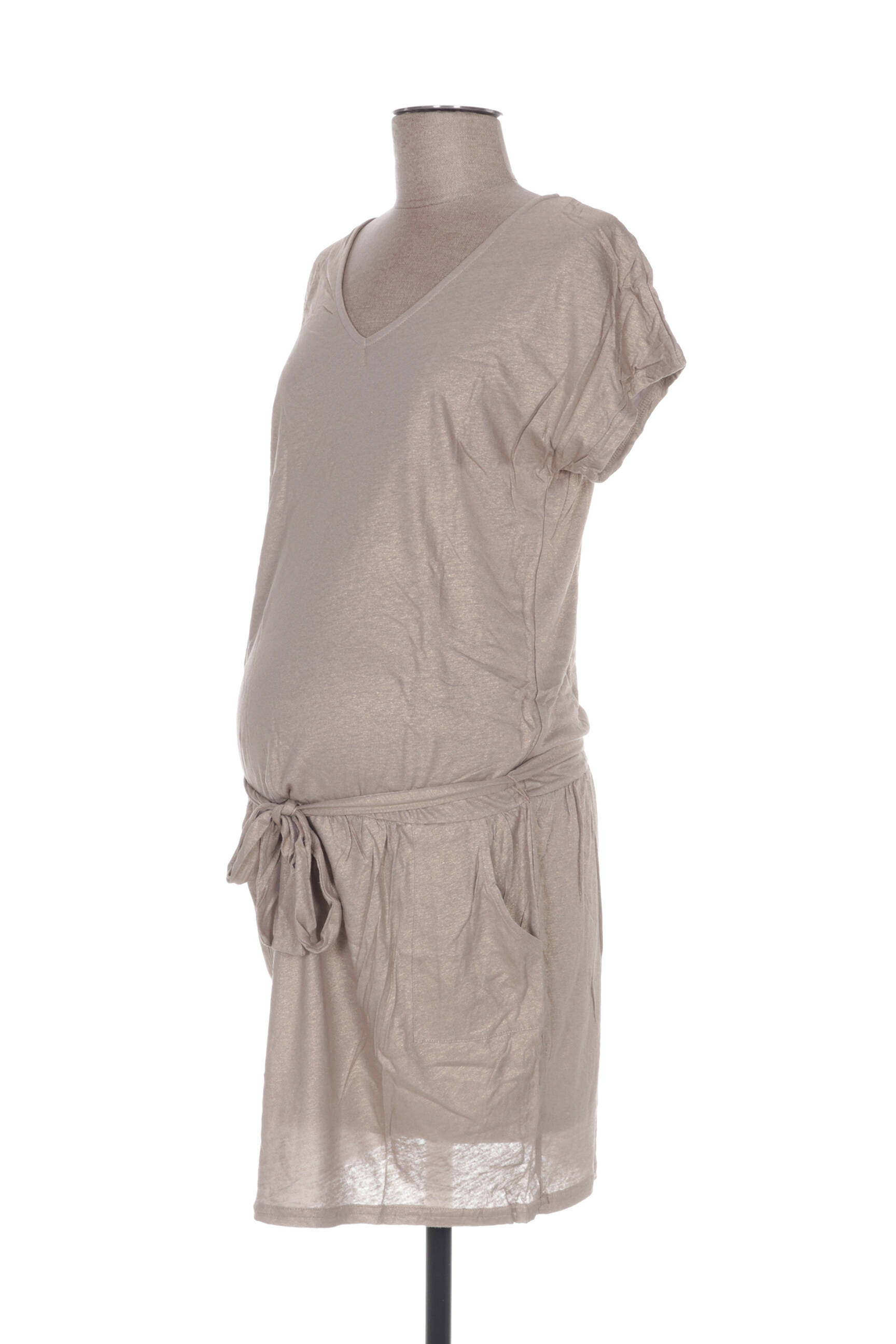 Colline Robes Maternite Femme couleur beige