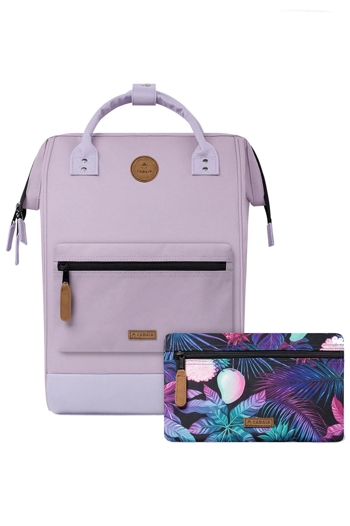Cabaia  Rucksack - Lila - Unifarben