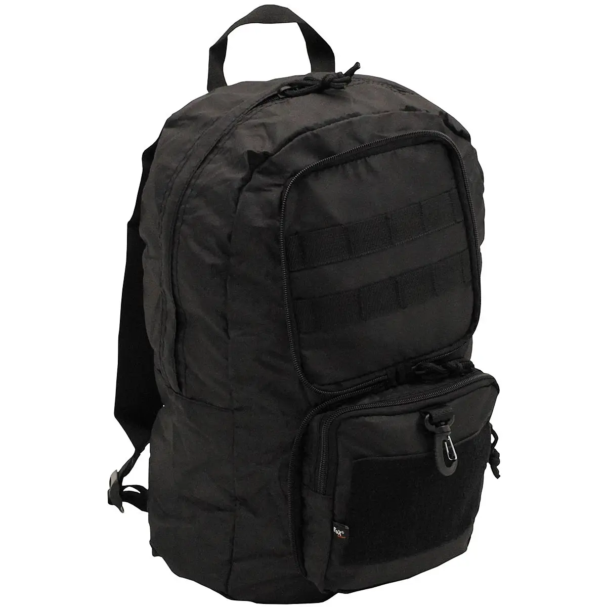 Faltbarer Rucksack schwarz