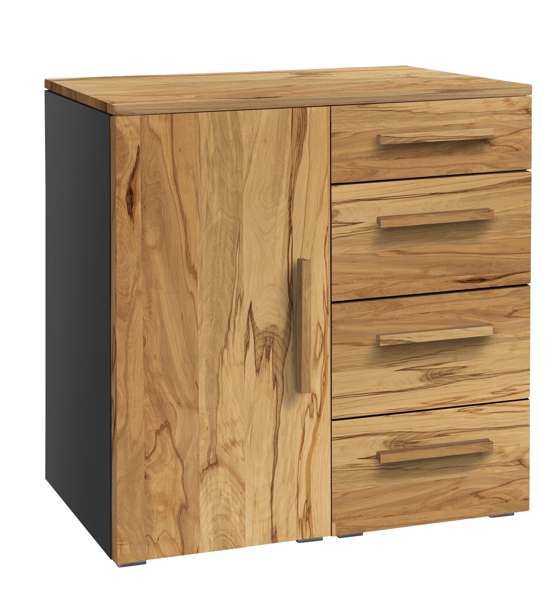 HASENA Highboard Hasena Accessoires Qunito Kommode Massivholz 90x50x85 (1)