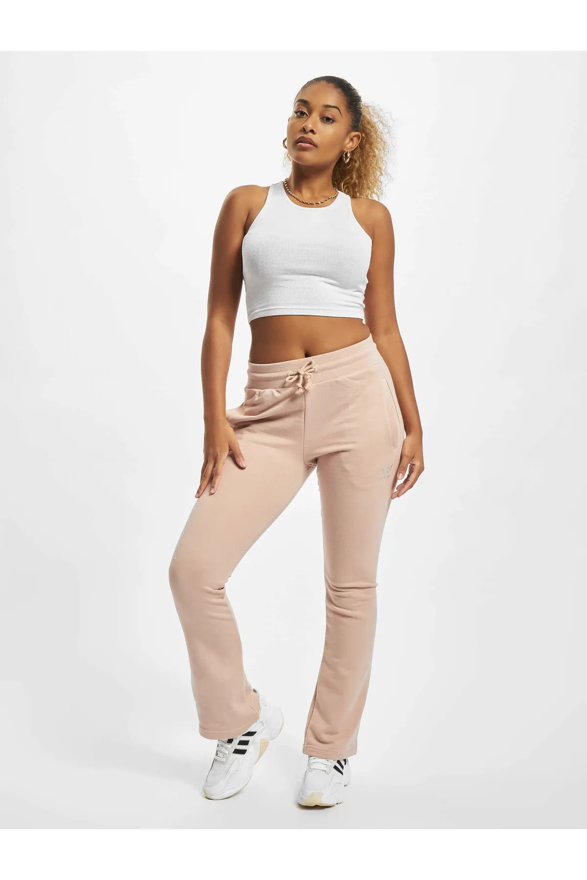 adidas  Jogginghose - Beige - Slim