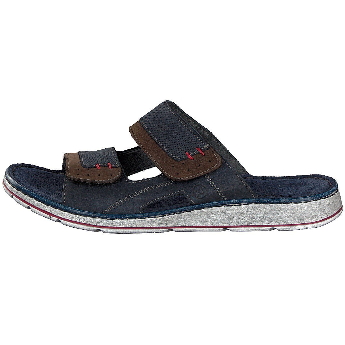 Rohde Rohde Herren Pantolette blau Hausschuh