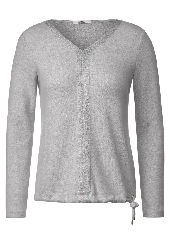 CECIL Cosy V-Neck Shirt