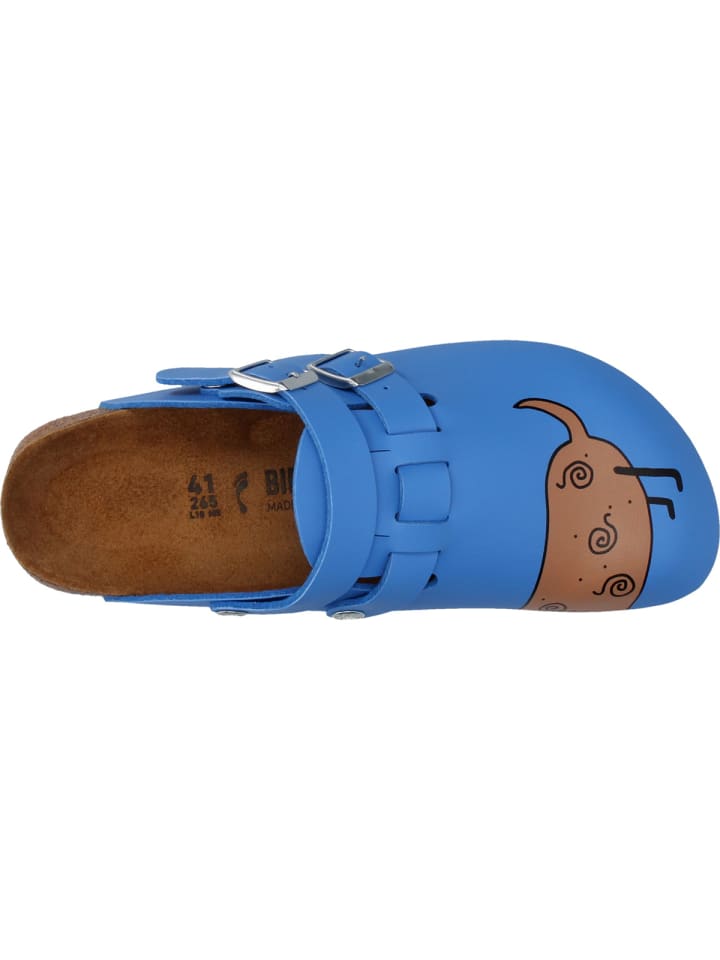 Birkenstock Pantoletten Kay SL in Hund blau günstig kaufen