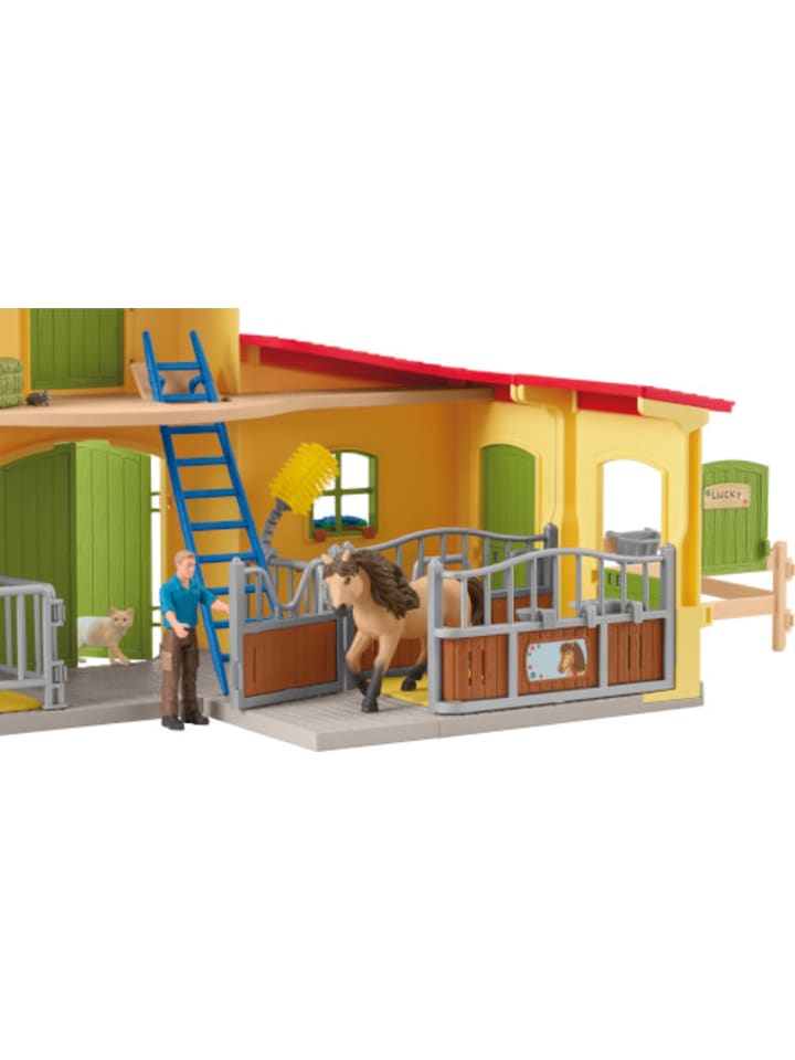 Schleich Spielfigur Farm World 42609 Ponybox mit Islandpferd Hengst - 3-12 Jahre günstig kaufen onesize