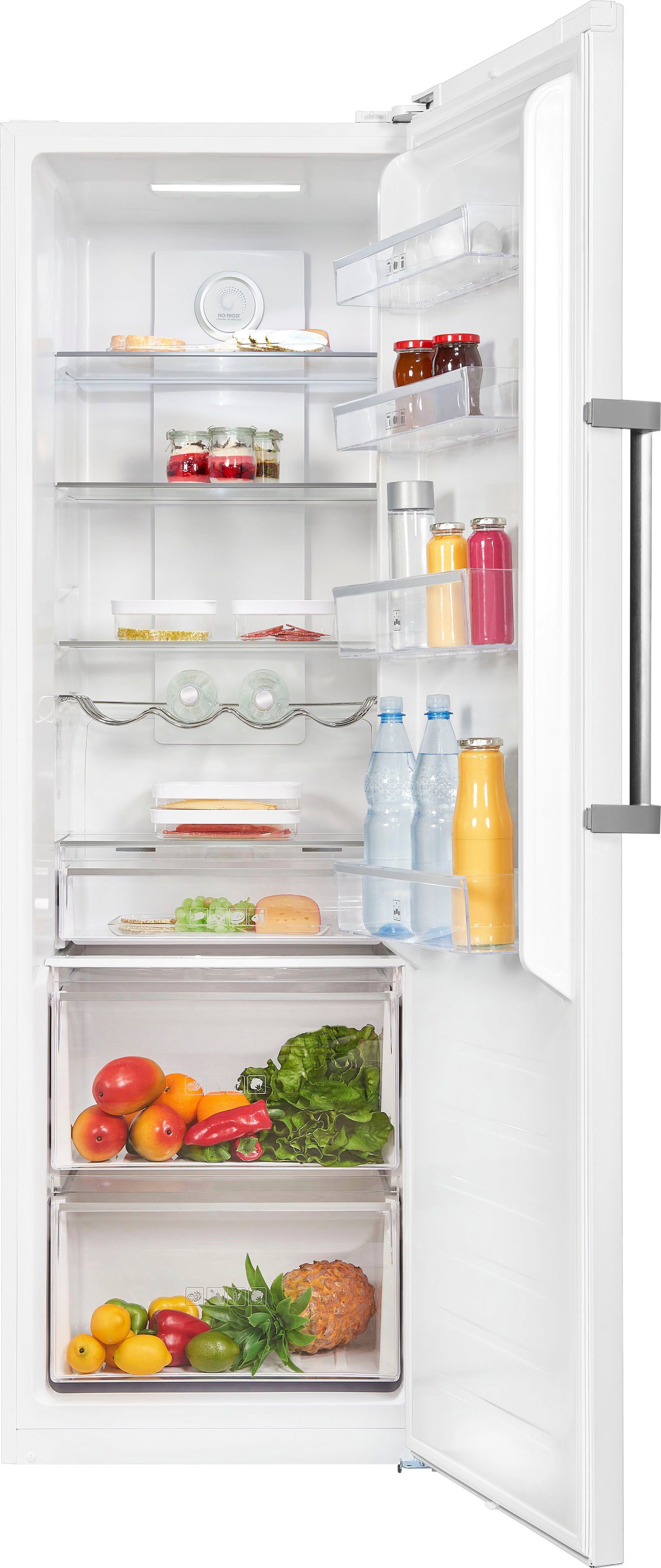 exquisit Vollraumkühlschrank KS360-V-HE-040D, 185 cm hoch, 60 cm breit