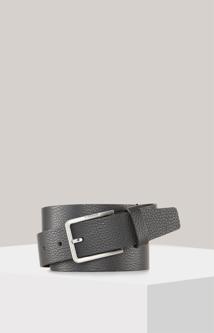 Ledergürtel in Schwarz
