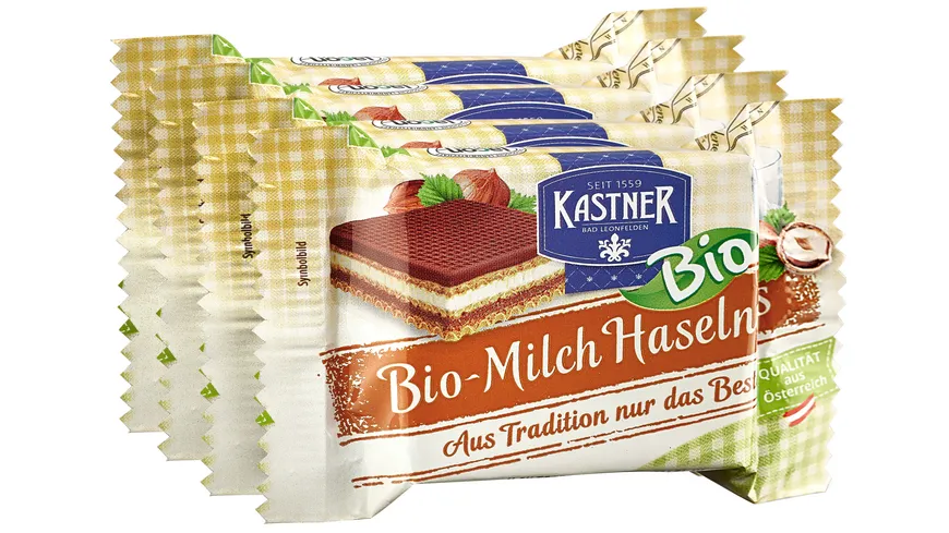 KASTNER Bio Milch-Haselnussschnitte 100 g