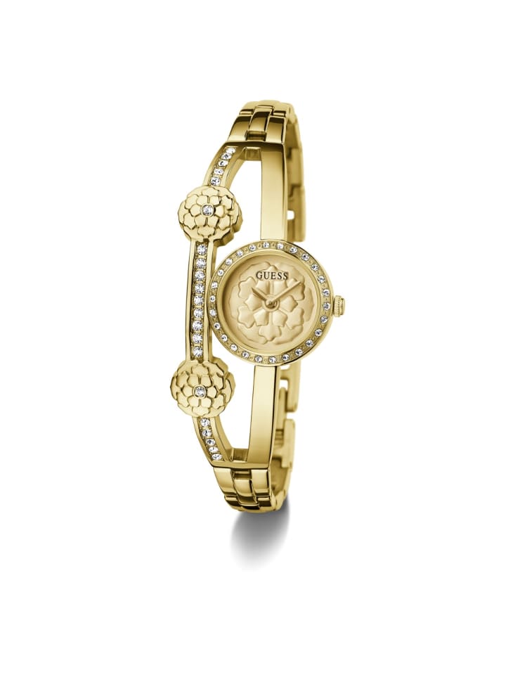 Guess Quartzuhr Chloe in Gold günstig kaufen M