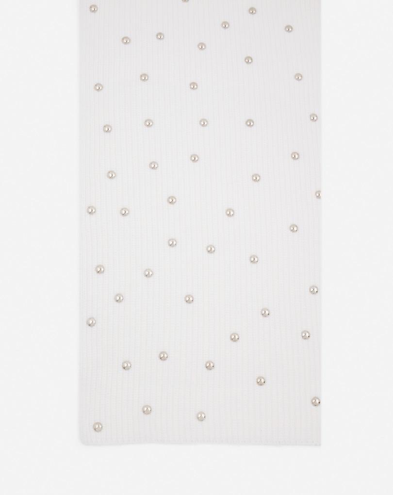 ECHARPE EN LAINE AVEC STUDS