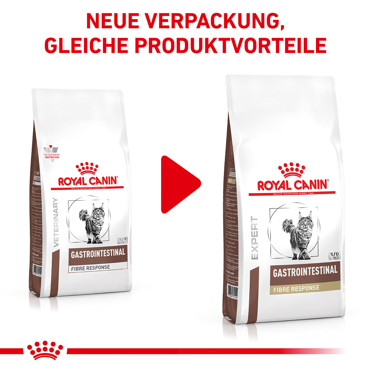 ROYAL CANIN Veterinary GASTROINTESTINAL FIBRE RESPONSE Trockenfutter für Katzen