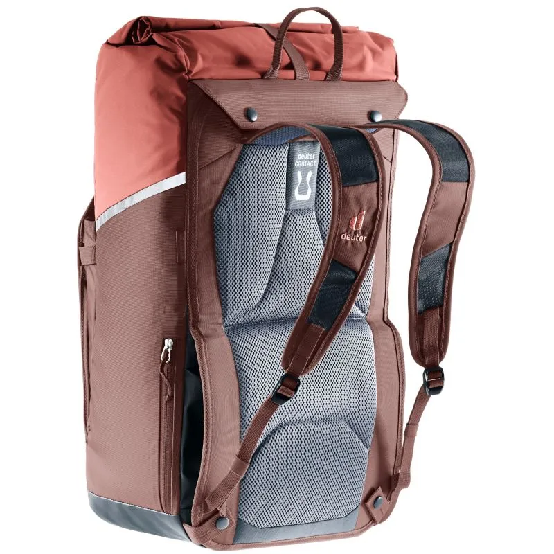Deuter Fahrradrucksack Xberg 25 - raisin-caspia