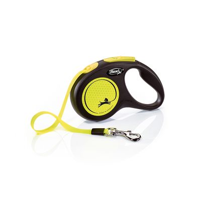 flexi New Neon Gurt-Leine, 5 m