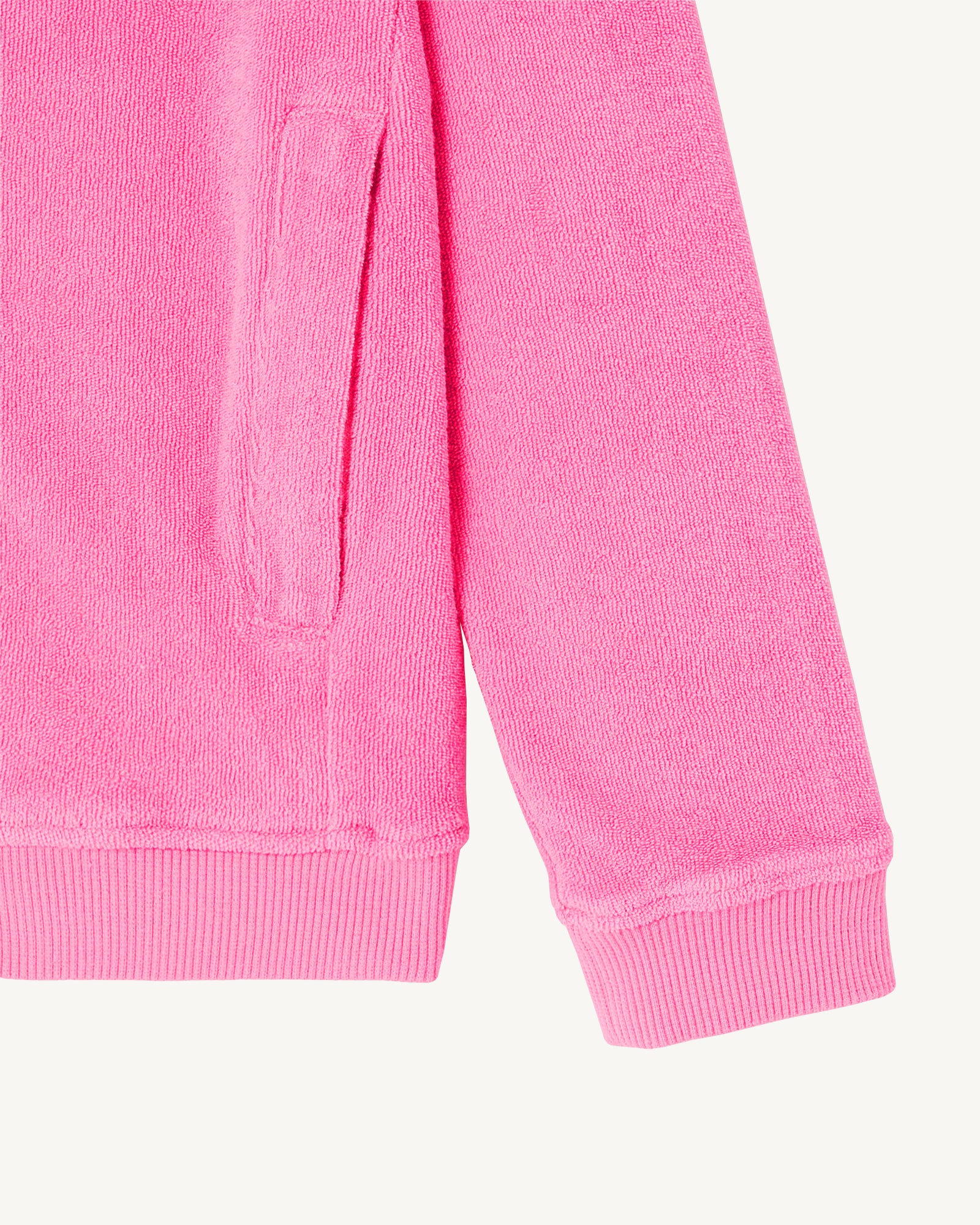 Veste zippée éponge Rose intense enfant Volta