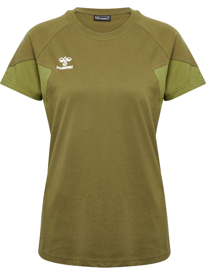 Hummel Hummel T-Shirt Raglanärmel Hmltravel Damen in MILITARY OLIVE günstig kaufen