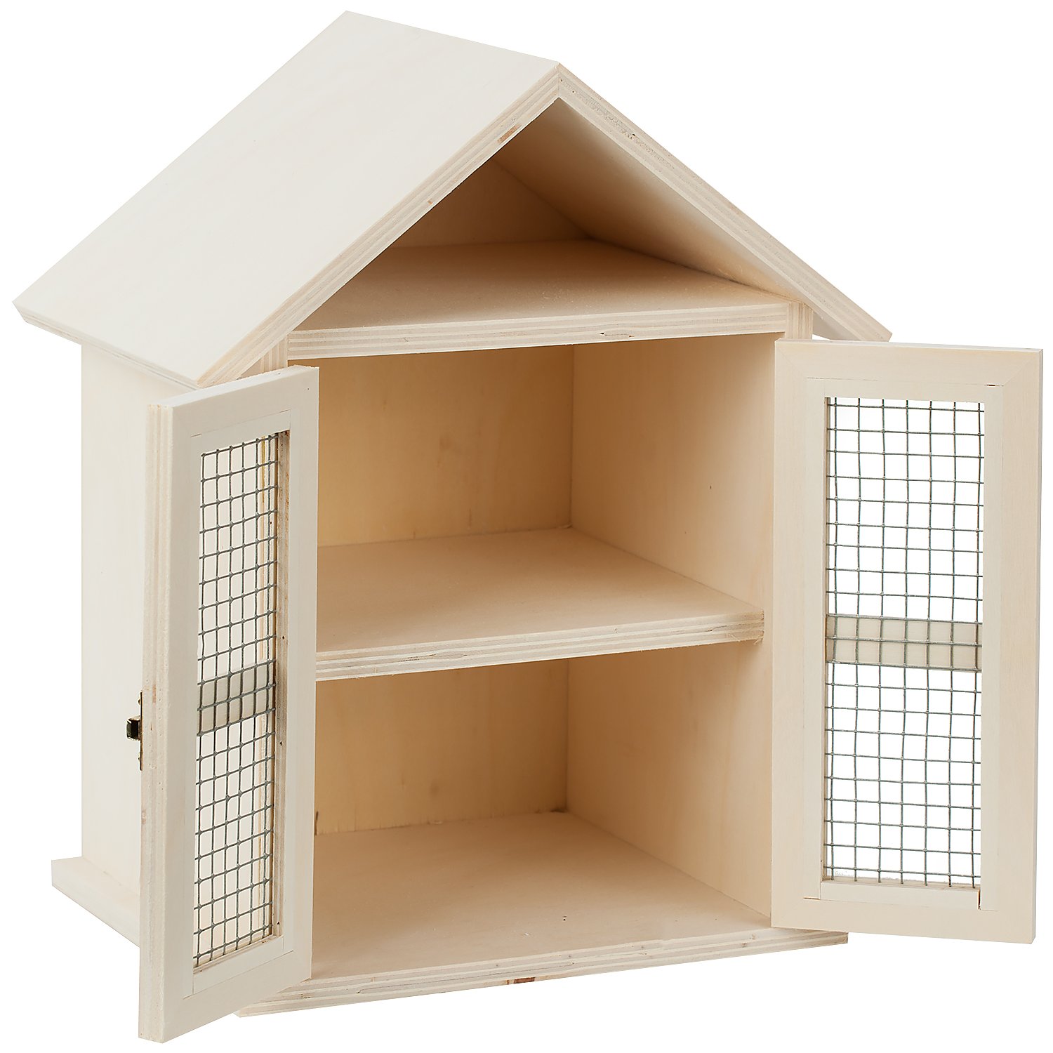 Stall aus Holz, 20 x 14 x 24,5 cm