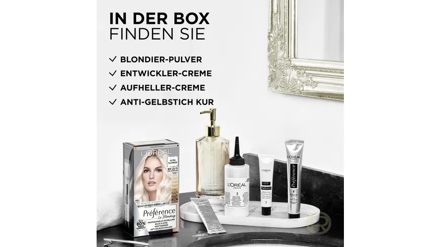 L'Oréal Paris Préférence Le Blonding 9L Ultra Platinum