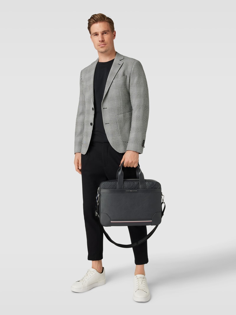Laptoptasche mit abnehmbarem Riemen Modell 'CENTRAL' in schwarz