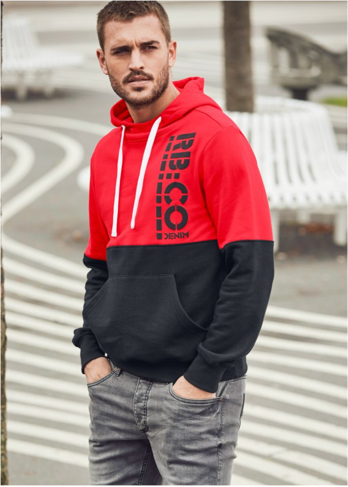 Kapuzensweatshirt, Slim Fit