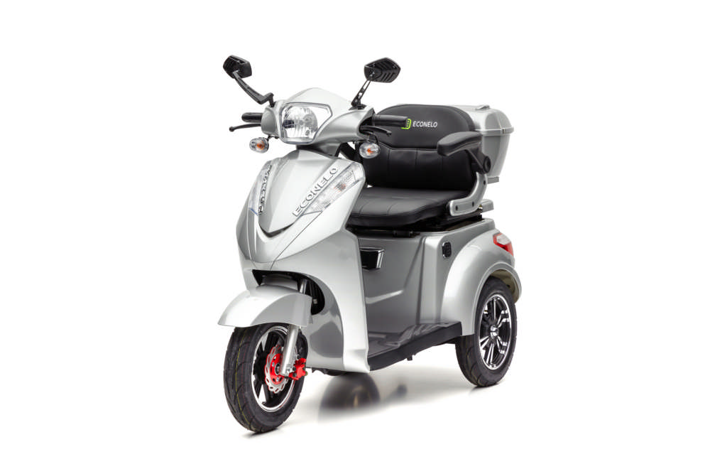 Econelo Elektro Dreiradroller S1000 Silber