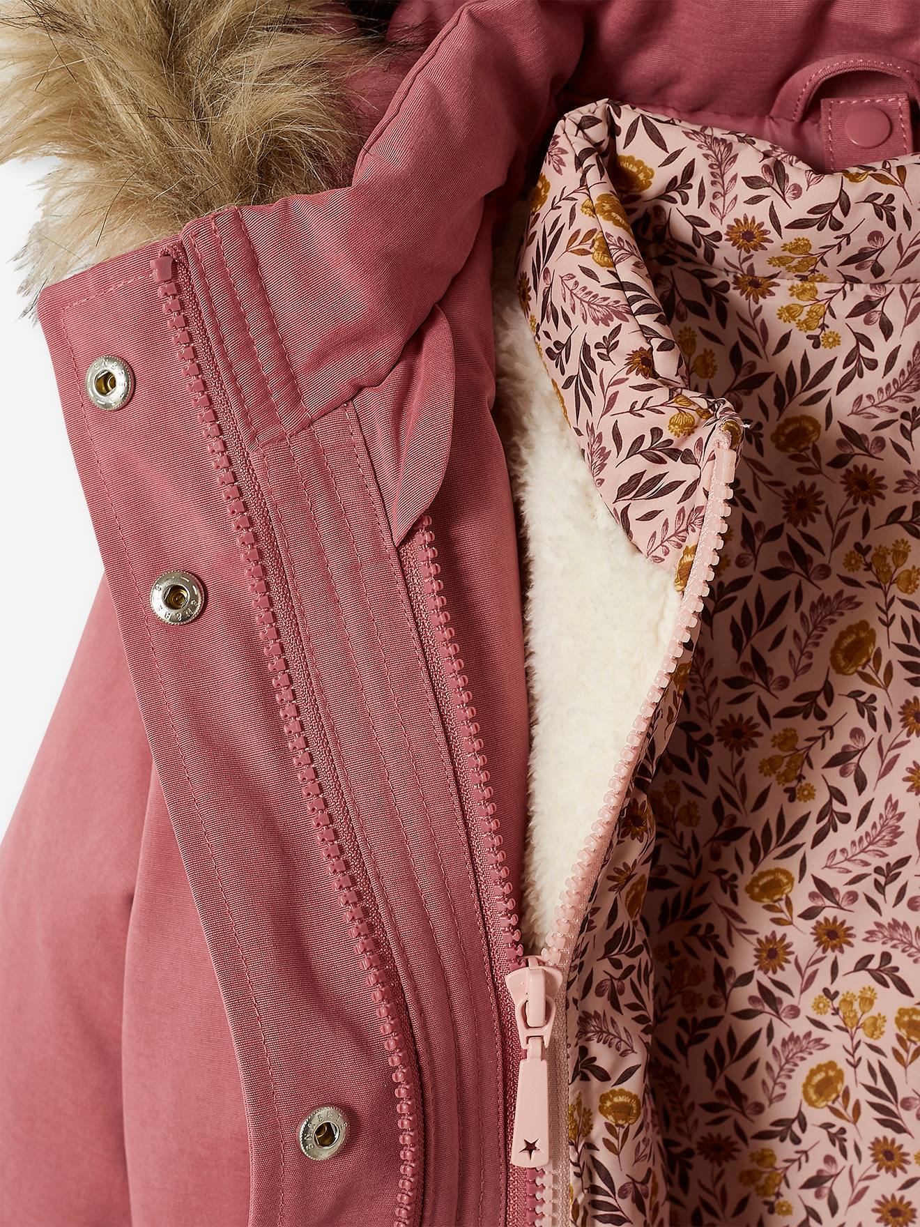 Parka 3 en 1 hiver fille vert
