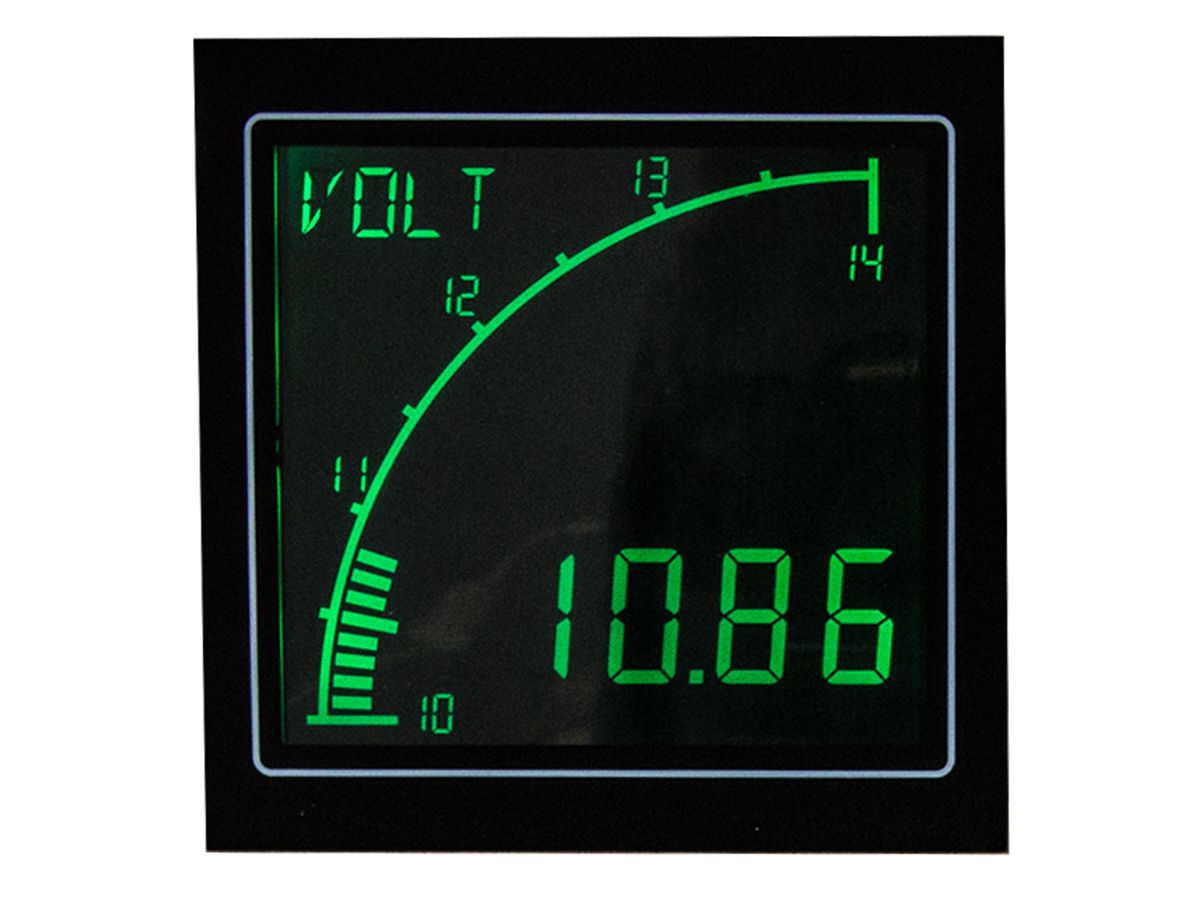 BBA digitales 12 Volt Meßgerät