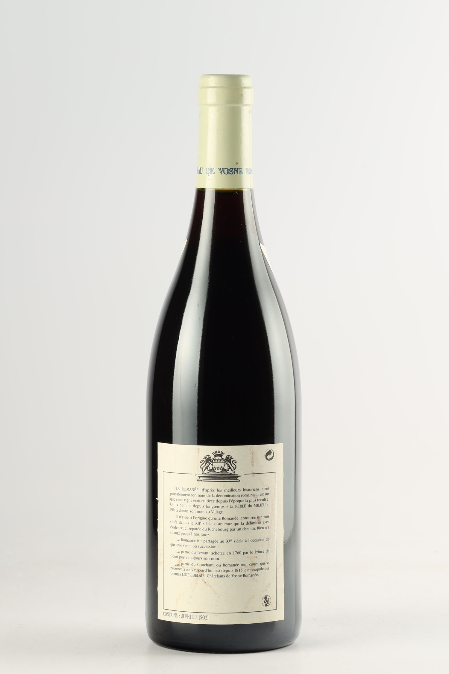 Domaine Comte Liger Belair 2001, La Romanée