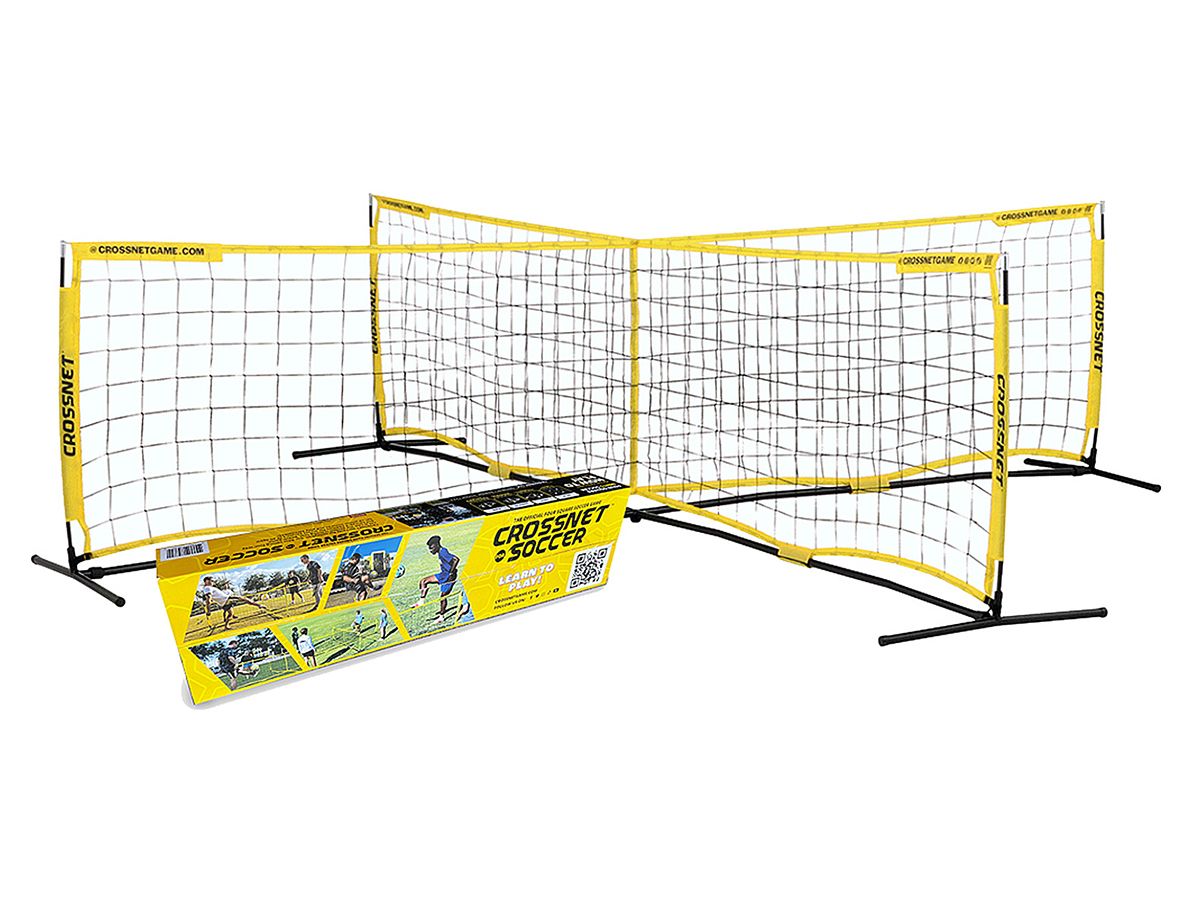 Crossnet-Fußball 4 Fächer Fuß-Volleyball
