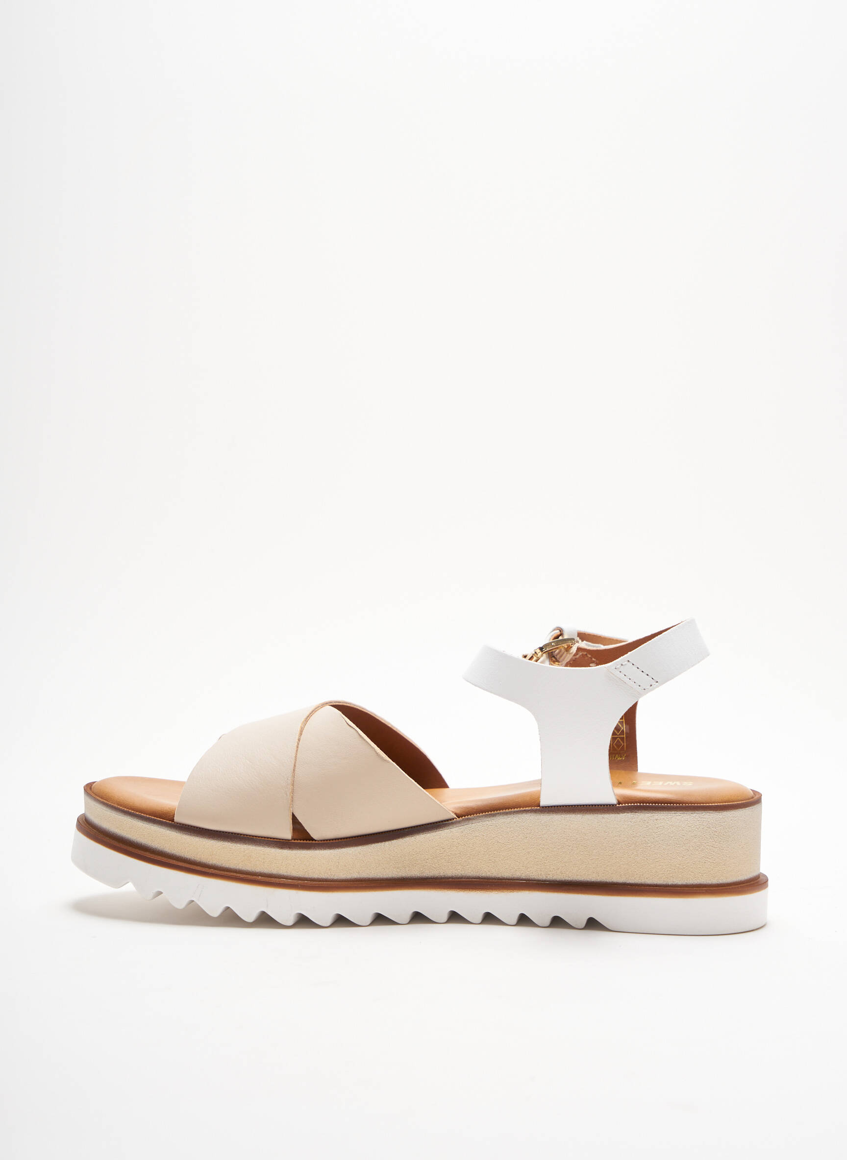 Sweet Lemon Sandales Nu Pieds Femme couleur blanc