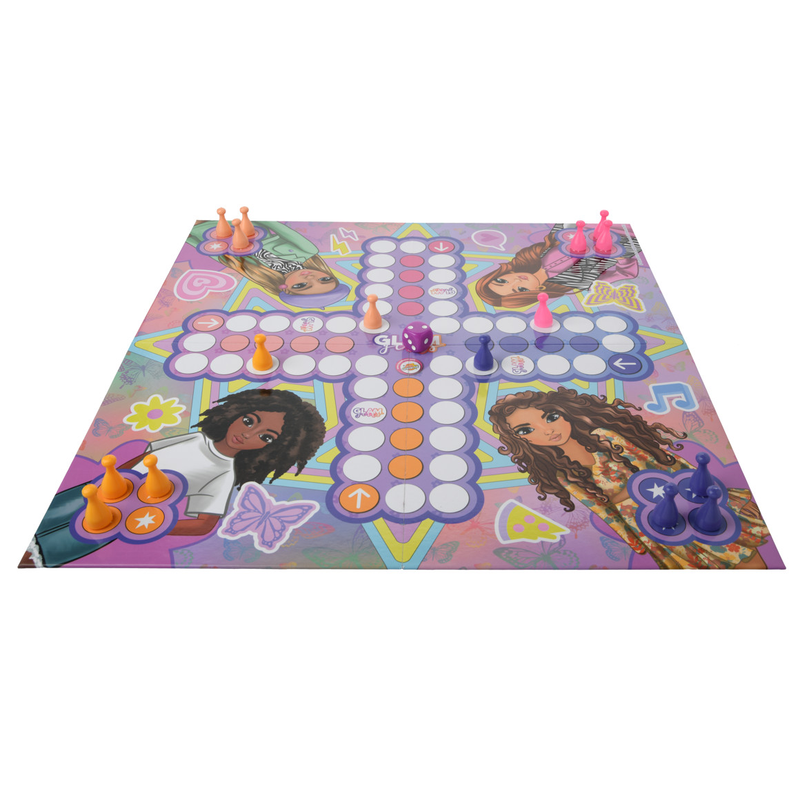 2-in-1-Brettspiel Glam Girls