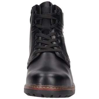 Relife Schnürstiefelette in schwarz