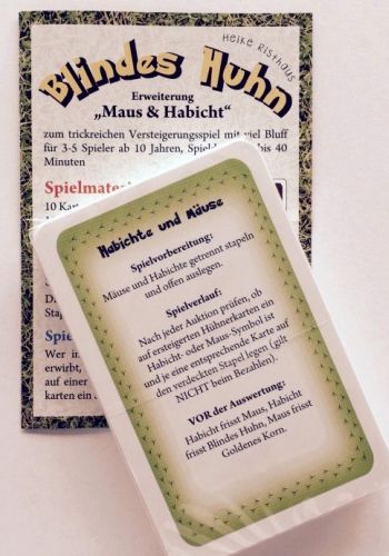 Blindes Huhn Maus & Habicht (Erw.)
