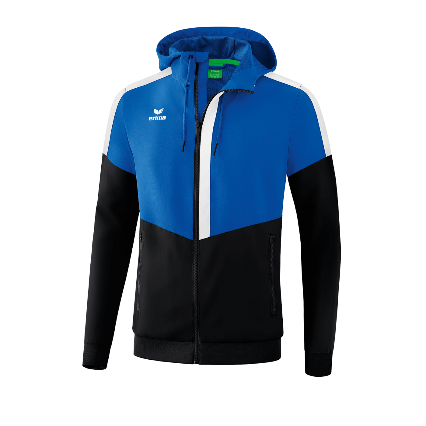 Erima Squad Präsentationsjacke Blau Schwarz