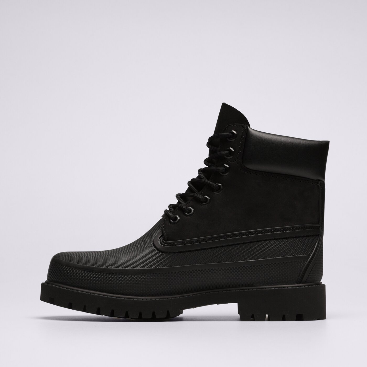 TIMBERLAND 6 INCH RUBBER TOE Schwarz