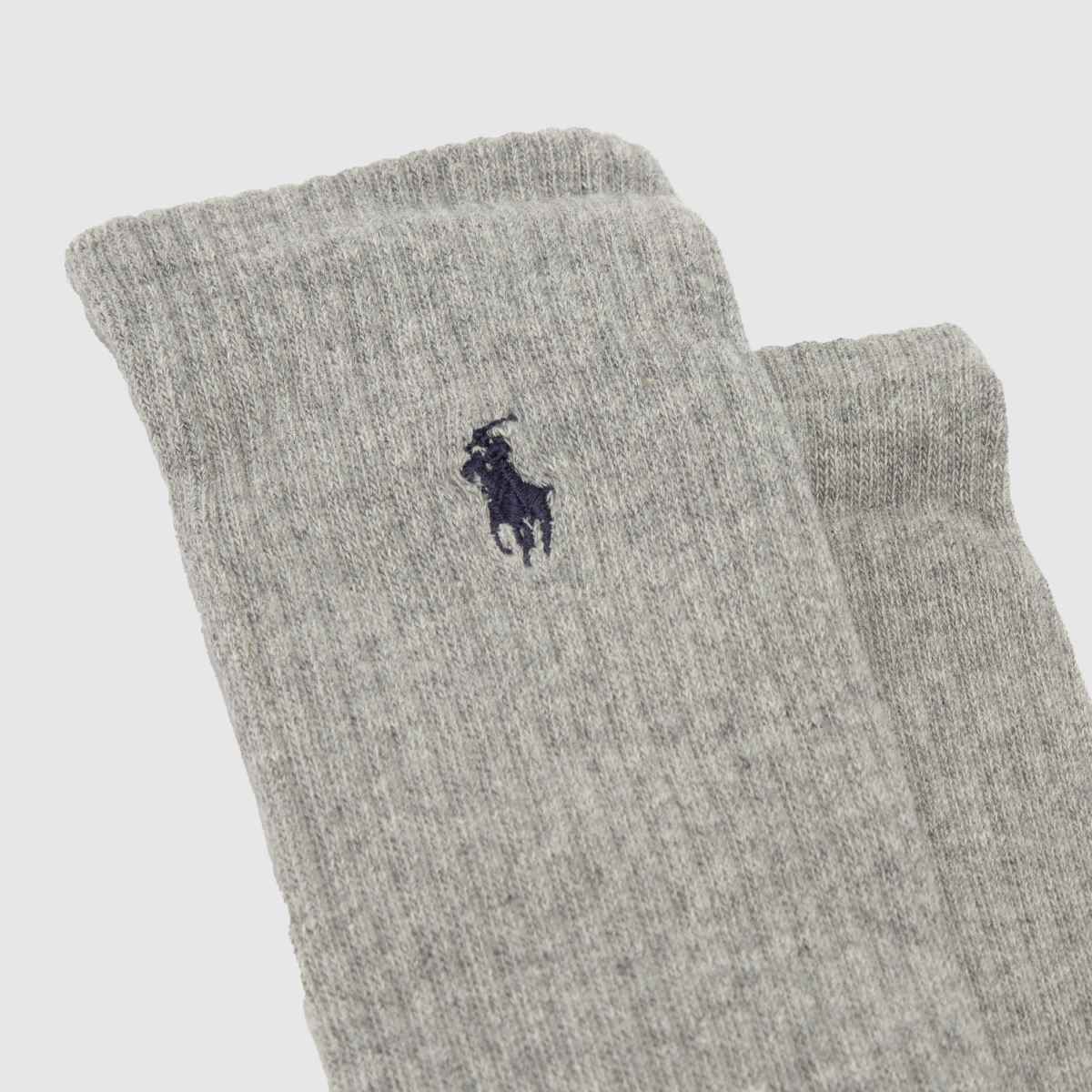 Polo Ralph Lauren svarta & vita sportstrumpor 3-pack