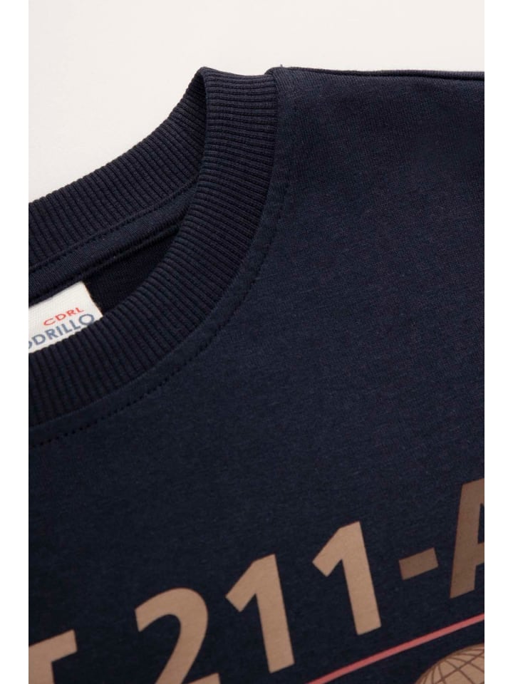 Coccodrillo Langärmeliges T-shirt in dunkelblau günstig kaufen