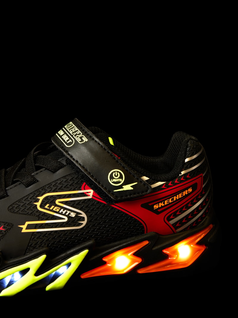 Sneaker mit Label-Details Modell 'BOLT' in schwarz
