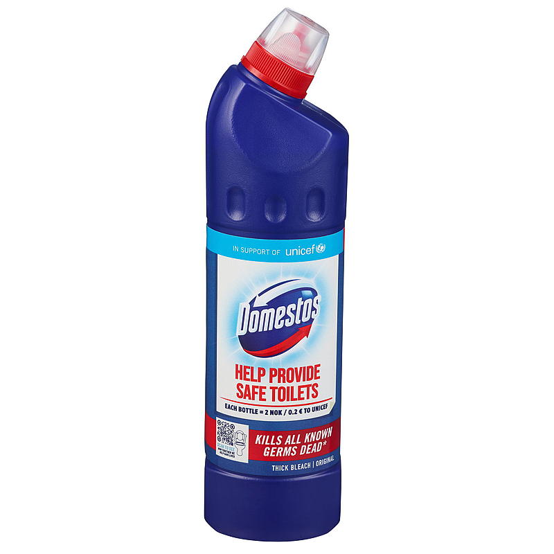 Domestos WC gel 750 ml Domestos m/klor