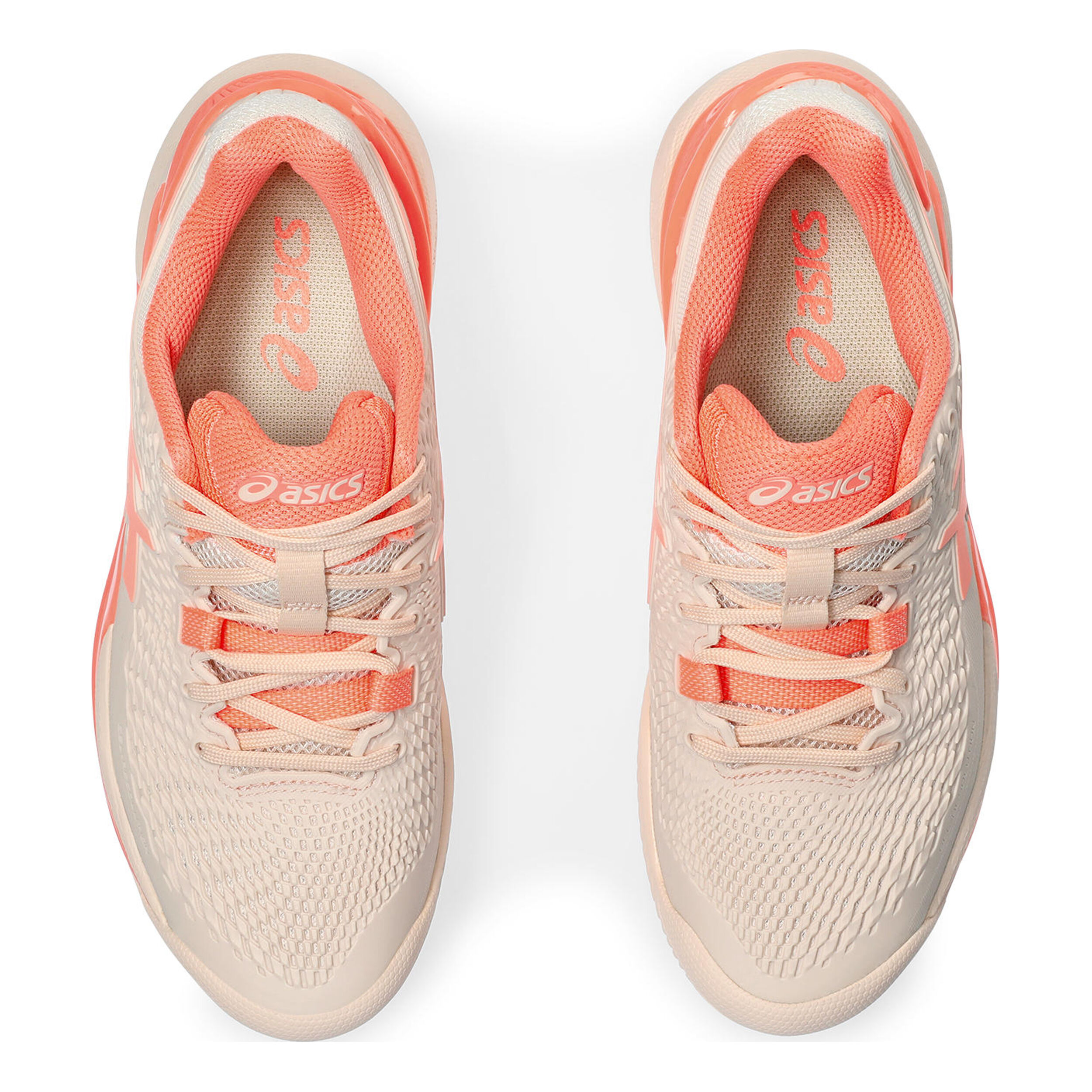 Gel-Resolution 9 Sandplatzschuh Damen - Apricot, Koralle