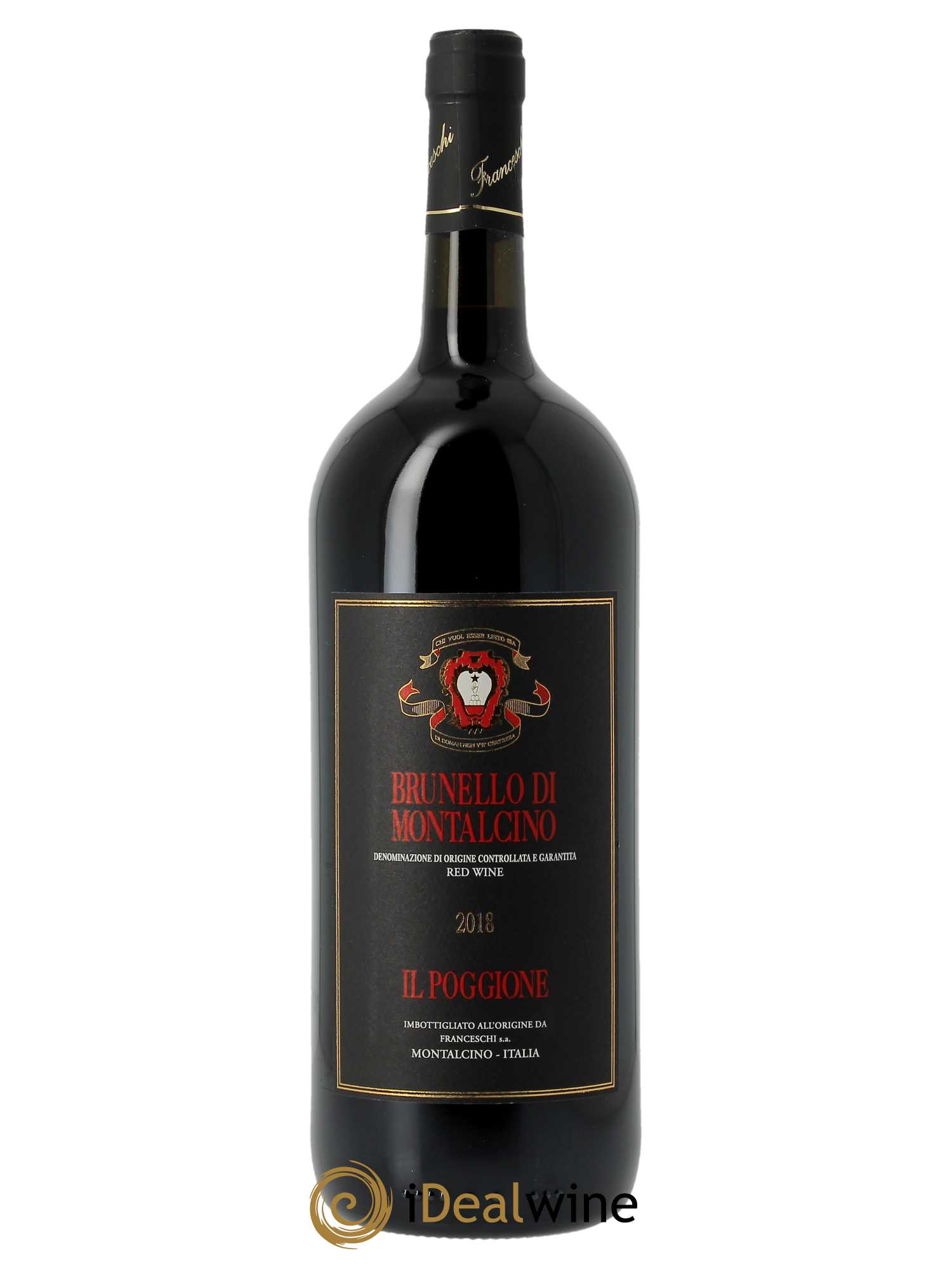 Brunello di Montalcino DOCG Il Poggione Lavinio Franceschi  2018 - Lot de 1 Magnum