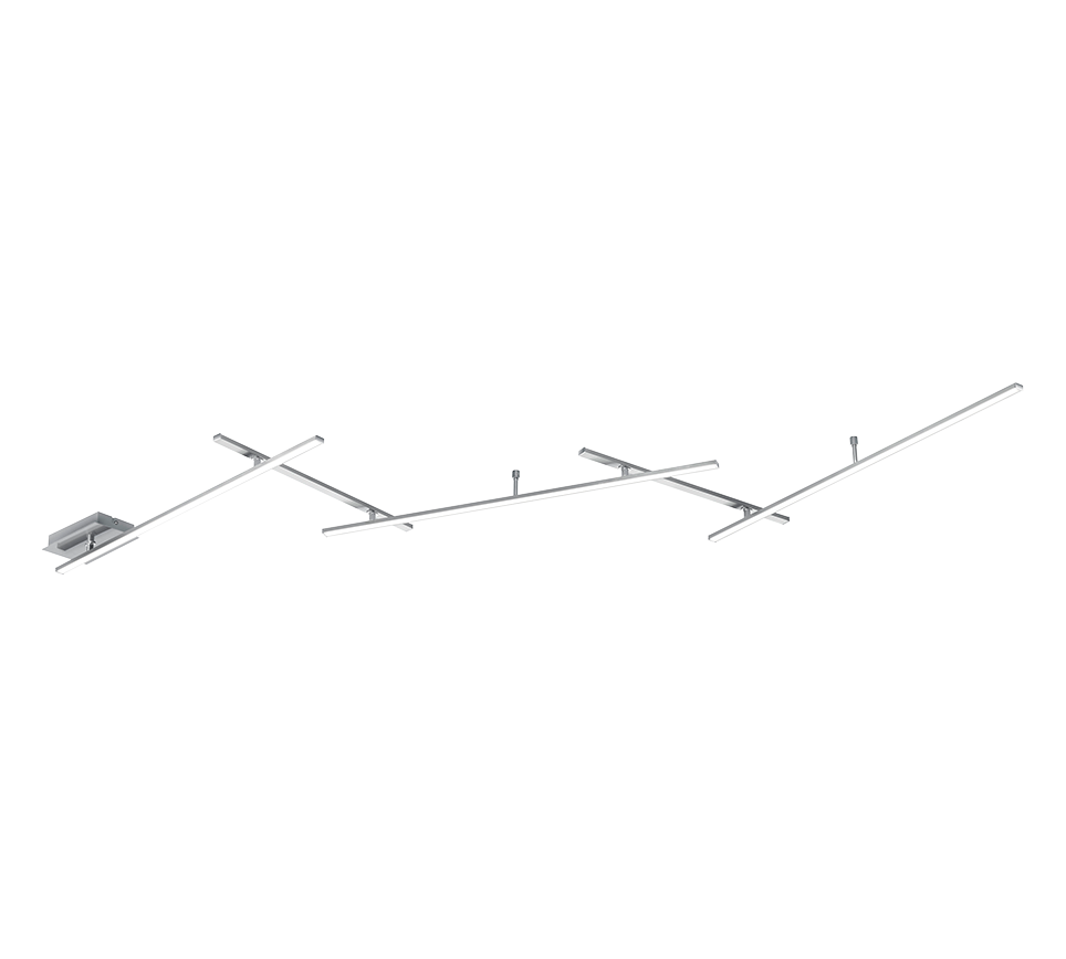 TRIO LED Deckenleuchte Indira 245 cm