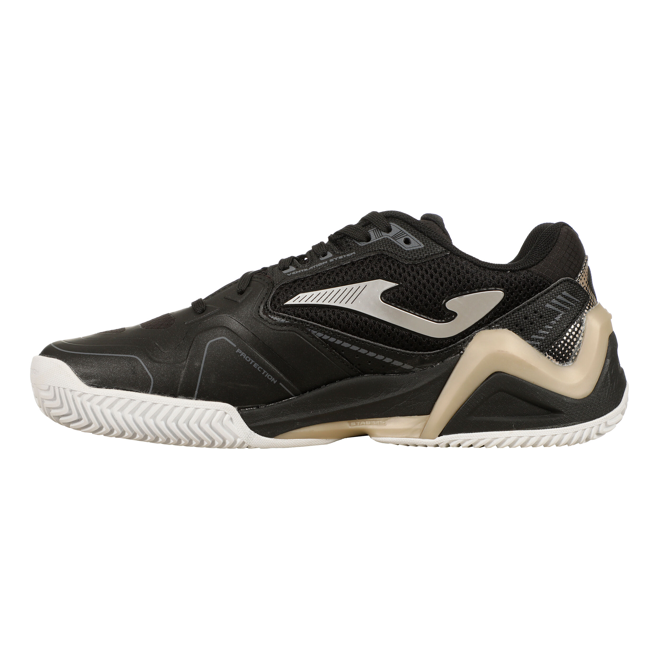 T Set Padelschuh Damen - Schwarz