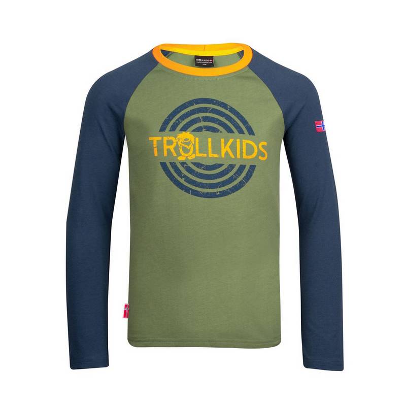 Trollkids Preikestolen Longshirt Kinder