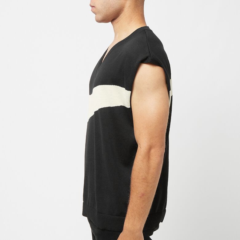 NIKE Swoosh Sweater Vest black/coconut milk