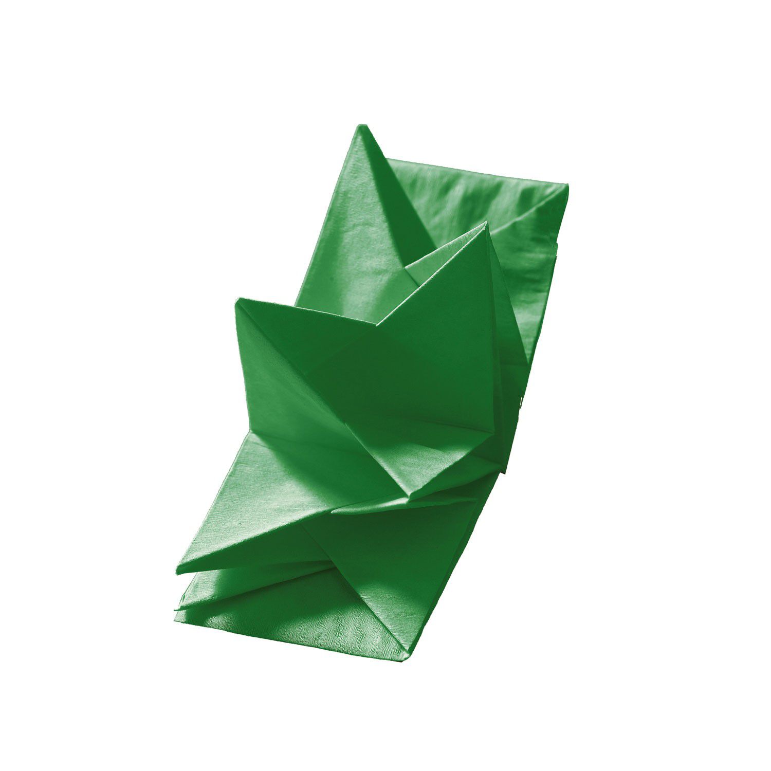Lot de 12 serviettes prépliées