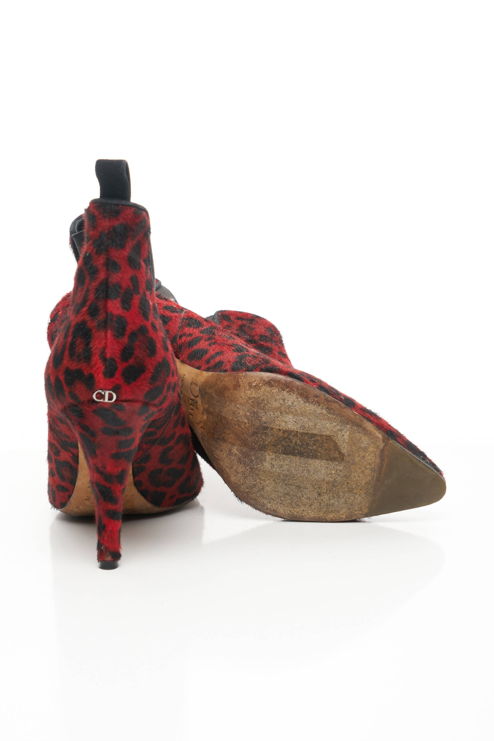 Christian Dior Bottines Femme couleur rouge